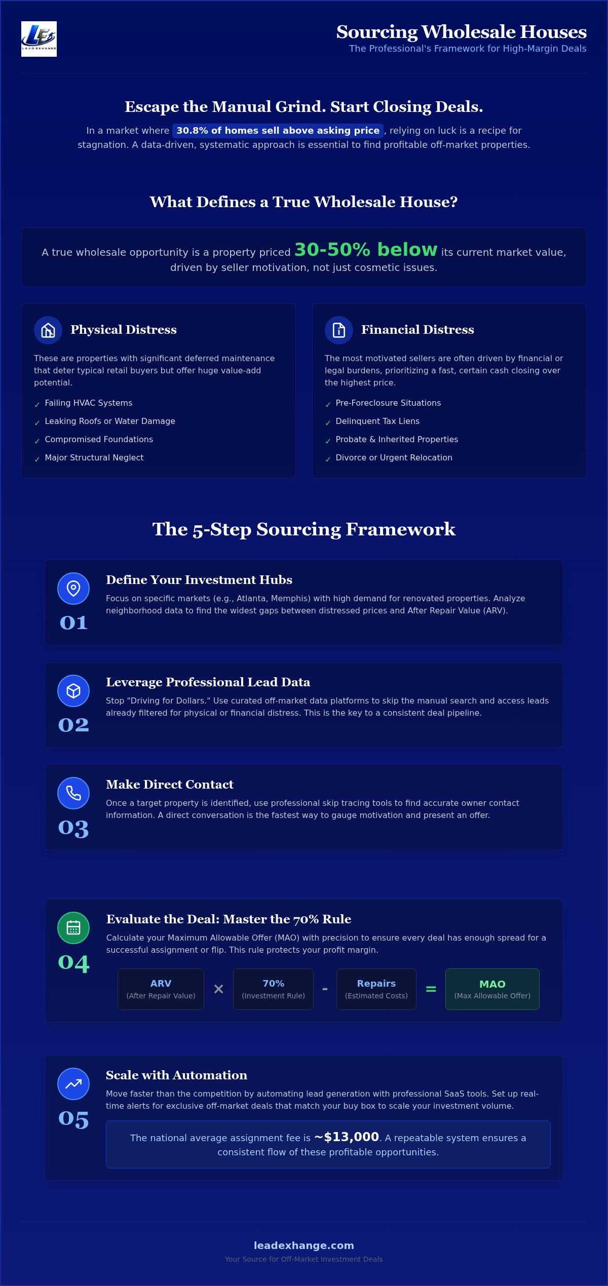 Sourcing Your Next Wholesale House: The Professional Investor’s Guide